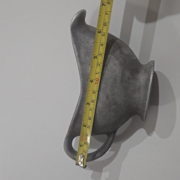 Vintage Pewter Sauce / Gravy Boat Server - Picture 6 of 8